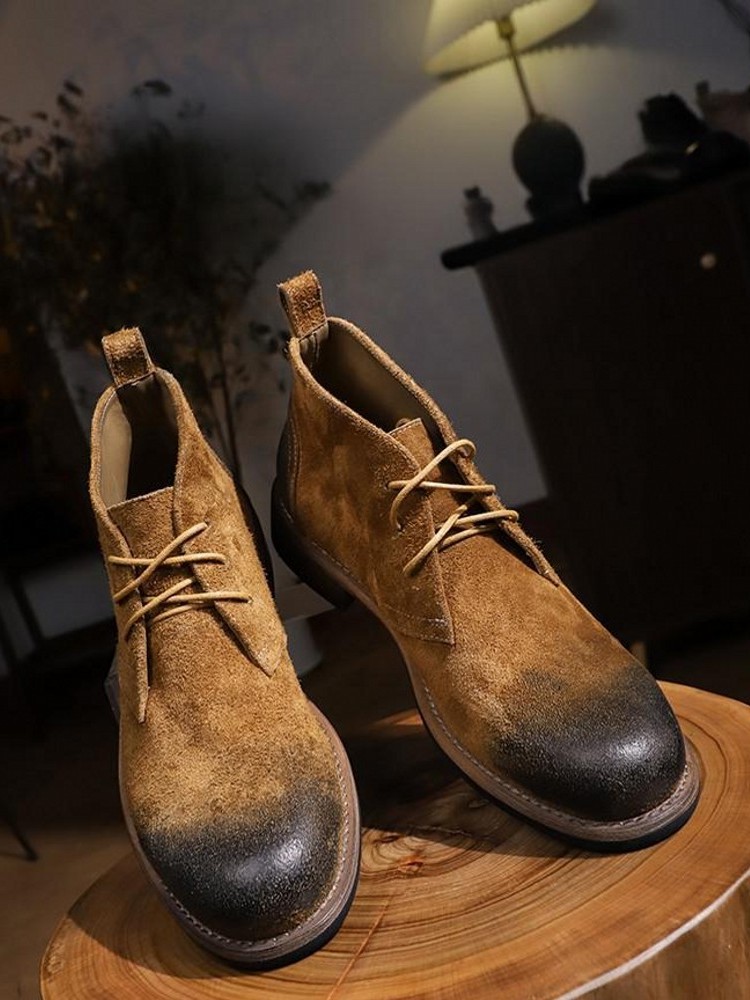 Fashion Versatile Male Lace-Up - Mens Fashion Workwear recensione e prezzo